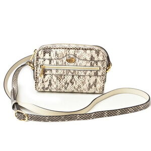 Gucci Ophidia Shoulder Bag Pouch Crossbody Python Leather